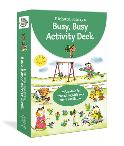 Richard Scarry's Busy, Busy Activity Deck: 52 Fun Ideas for Connecting with Your World and Nature