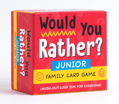 Would You Rather? Junior: Family Card Game: Laugh-Out-Loud Fun for Everyone!