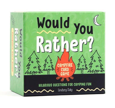 Would You Rather? Campfire Card Game: Hilarious Questions for Camping Fun and Outdoor Adventures