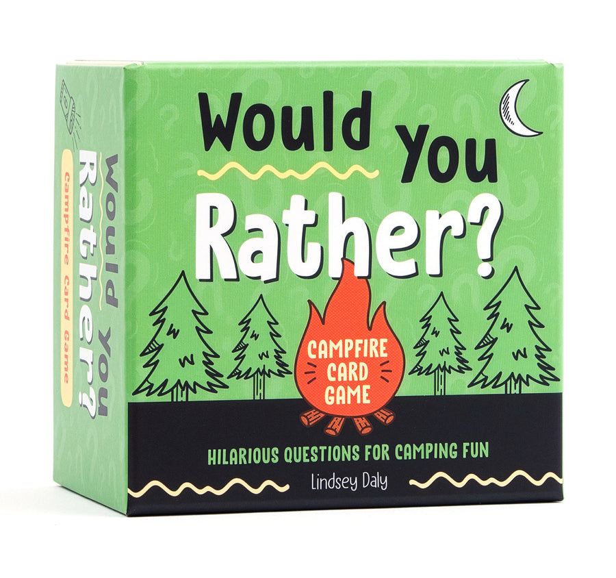 Would You Rather? Campfire Card Game: Hilarious Questions for Camping Fun and Outdoor Adventures